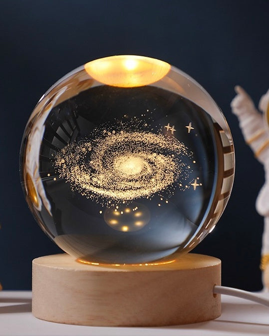Outer Space Crysta Ball Night Light