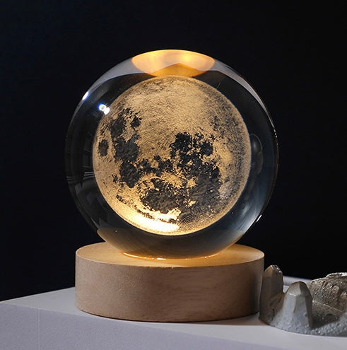 Outer Space Crysta Ball Night Light